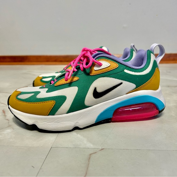 Nike Shoes - Nike Air Max 200 Mystic Green Size 6 Running Shoes Sneakers